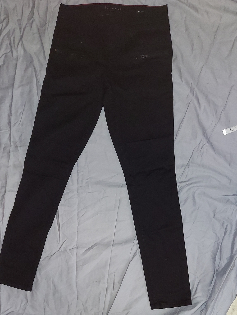 Sanctuary Black Ace Utility Skinny Jeans